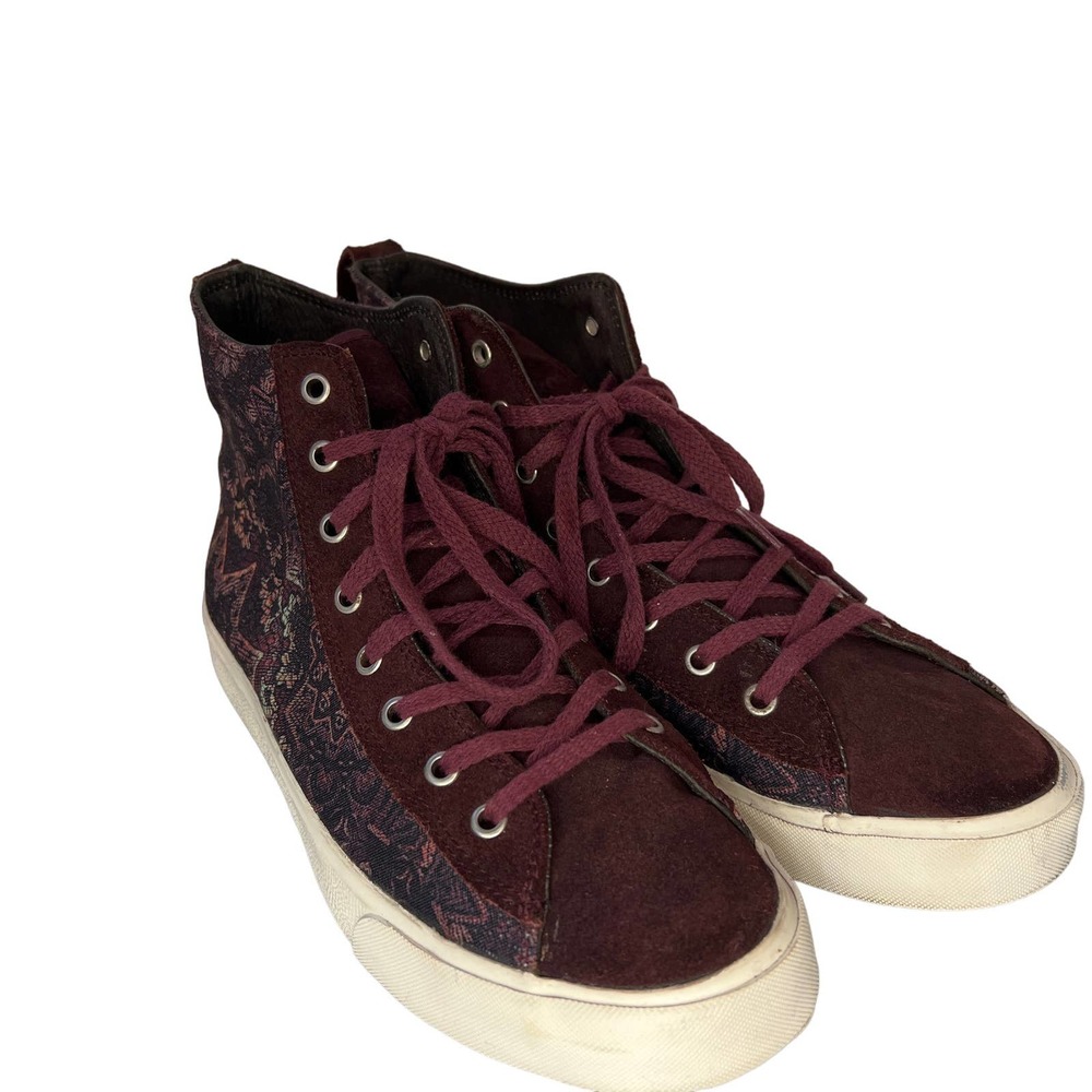 Inkkas high tops maroon Aztec size 11